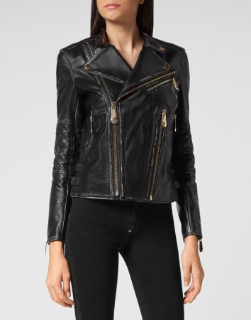 кожаная куртка  фотография