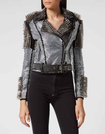 кожаная куртка  фотография