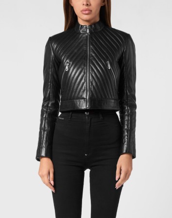 кожаная куртка  - женская верхняя одежда премиальная 