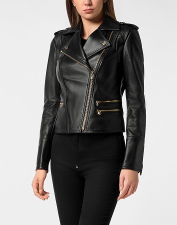 кожаная куртка  фотография