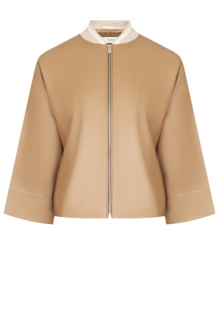 кожаная куртка  - женская верхняя одежда