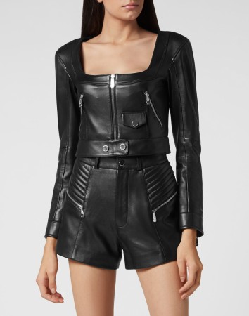 кожаная куртка  фотография