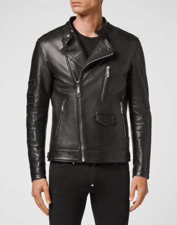 кожаная куртка  фотография