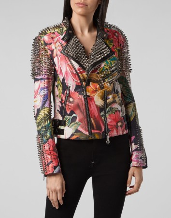 кожаная куртка  фотография