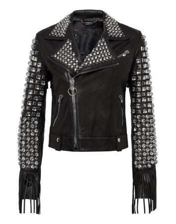 кожаная куртка  фотография