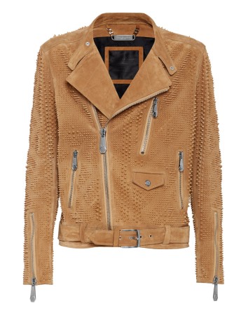 кожаная куртка  - мужские куртки и пуховики philipp plein 