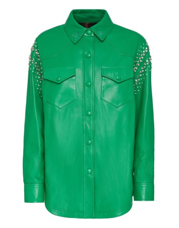 кожаная куртка  - женские куртки и пуховики по распродаже