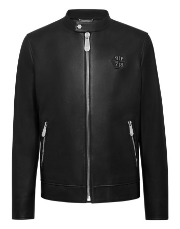 кожаная куртка  - мужская верхняя одежда philipp plein 