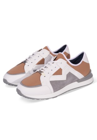 кроссовки  - кроссовки и кеды бежевые 