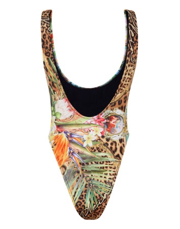 купальник сплошной  - женские купальники облегающие 