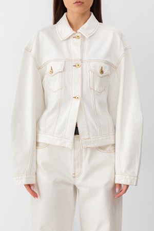 куртка  модель le de-nimes - женская верхняя одежда jacquemus 