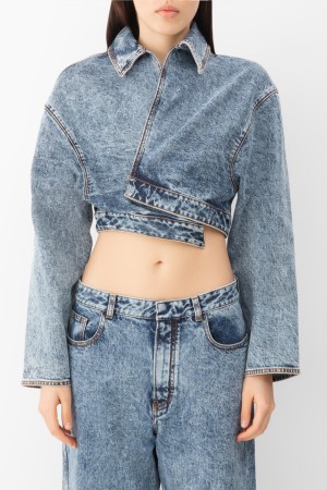 куртка  модель spiral - женская верхняя одежда alaia 