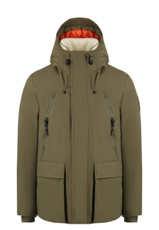 куртка  - мужская верхняя одежда зеленая 