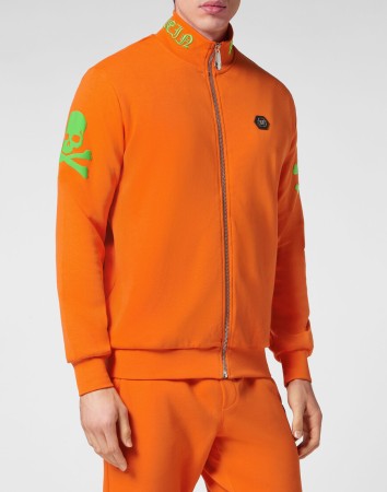 куртка  - мужская верхняя одежда оранжевая 