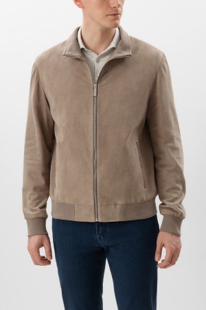 куртка  - мужская верхняя одежда замшевая 