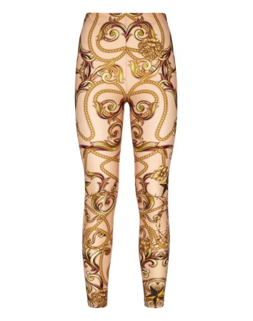 леггинсы  - женская одежда бежевая 