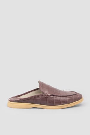 мюли  - обувь сиреневая 