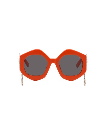 очки  - женские аксессуары с принтом 