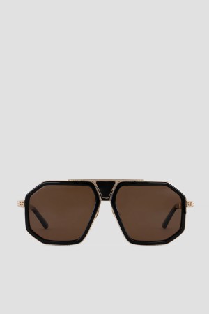 очки  - мужские солнцезащитные очки титановые 