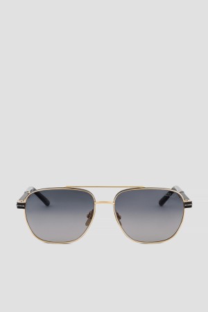 очки  - мужские солнцезащитные очки титановые 