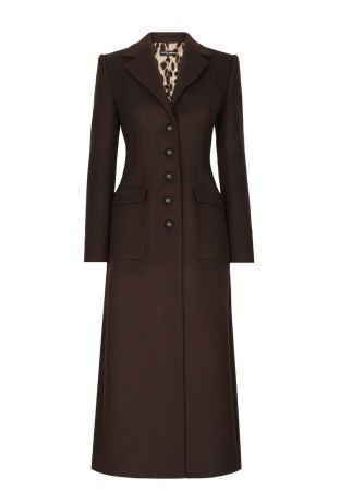 пальто dolce&gabbana - женская верхняя одежда коричневая 