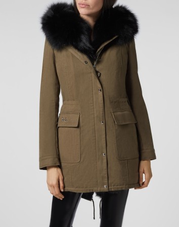 парка  - женская верхняя одежда philipp plein 