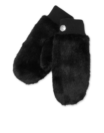 перчатки  - женские перчатки черные 