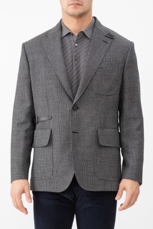 пиджак  модель travel - мужская одежда фланелевая 