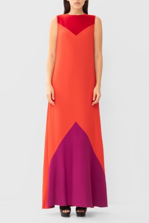 платье  с велюровой вставкой фотография