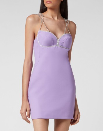 платье  - женская одежда сиреневая 