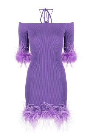 платье  - женская одежда фиолетовая 