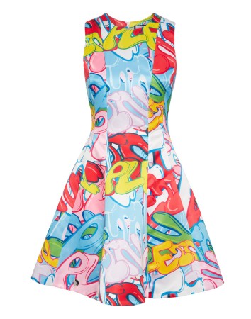 платье  - женские платья с принтом 