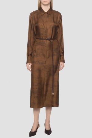 платье  - женские платья коричневые 