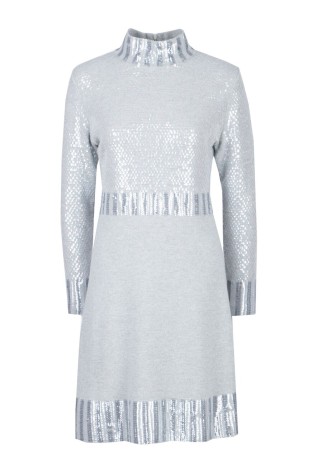 платье  - женские платья серые 