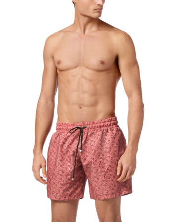 плавательные шорты  - мужская пляжная одежда красная 
