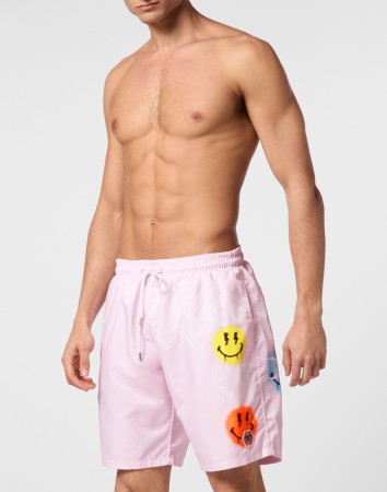 плавательные шорты  - мужская одежда розовая 