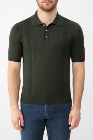 поло  - мужские поло зеленые 