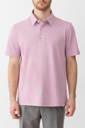 поло  - мужская одежда розовая 