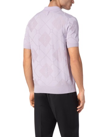 поло  - мужская одежда сиреневая 