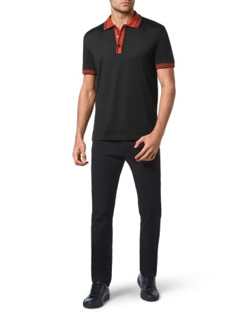 поло  - мужские поло черные 