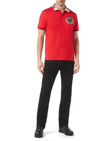 поло  - мужская одежда красная 