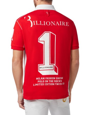 поло  - мужская одежда красная 