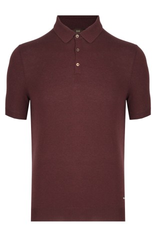 поло  - мужская одежда бордовая 