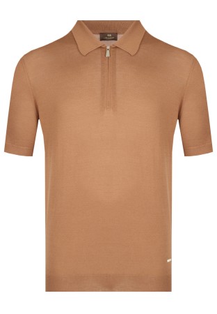 поло  - мужские поло коричневые 
