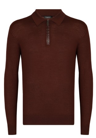 поло  - мужские поло коричневые 