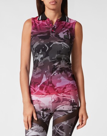 поло  - женская одежда розовая 