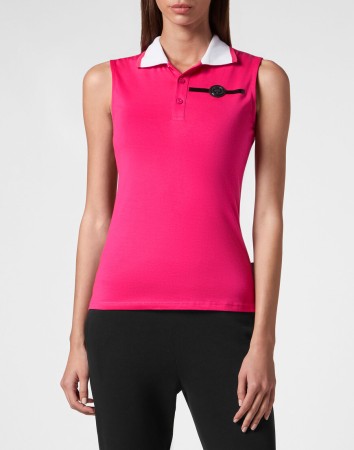поло  - женская одежда розовая 