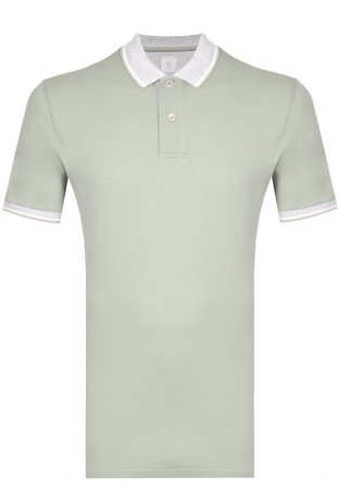 поло  - мужская одежда зеленая 