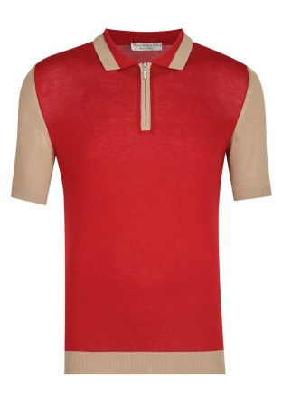 поло  - мужская одежда бордовая 