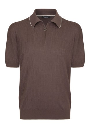поло  - мужские поло коричневые 